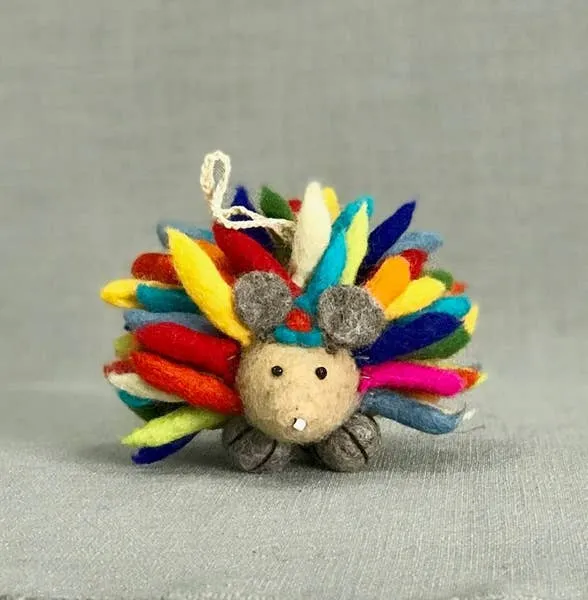 Small Felted Hedgehog